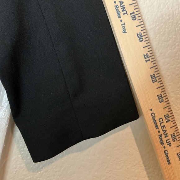 H&M Black Double Breasted Blazer Business Career Interview Jacket - Picture 4 of 7